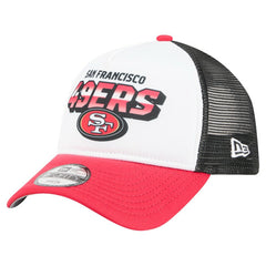 San Francisco 49ers New Era Youth Streak 9FORTY A-Frame Adjustable Hat