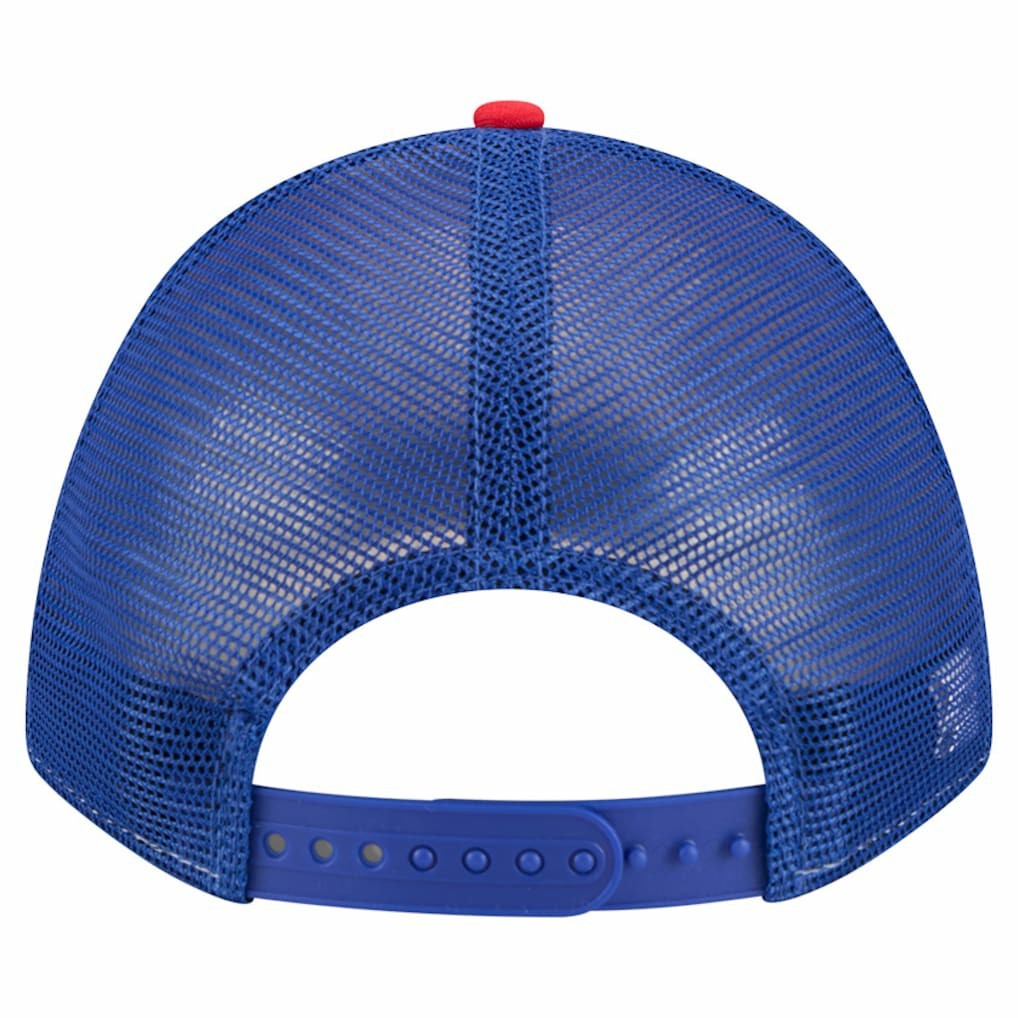 Buffalo Bills New Era Linear A-Frame 9FORTY Adjustable Hat