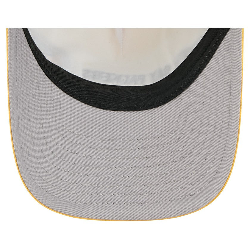 Green Bay Packers New Era Linear A-Frame 9FORTY Adjustable Hat
