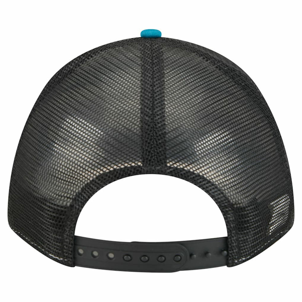 Jacksonville Jaguars New Era Throwback Linear A-Frame 9FORTY Adjustable Hat