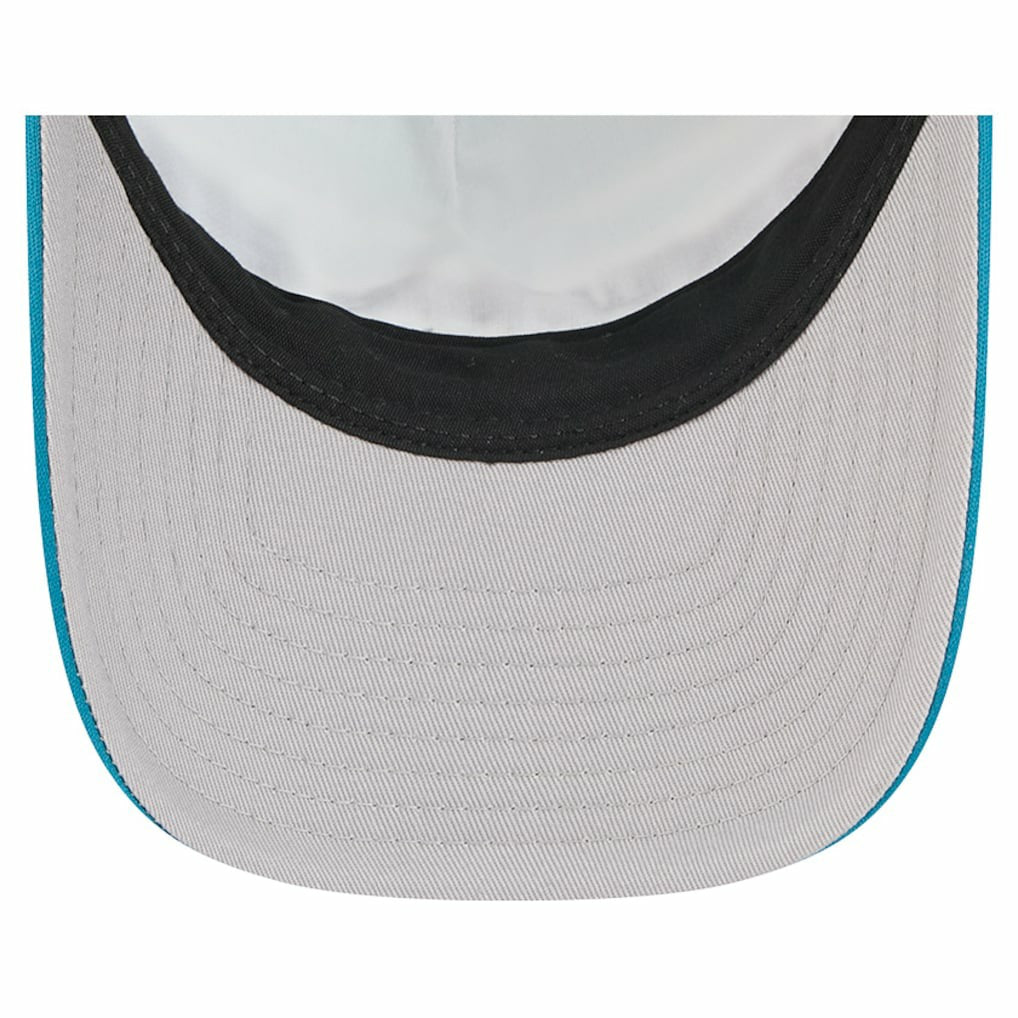 Jacksonville Jaguars New Era Throwback Linear A-Frame 9FORTY Adjustable Hat