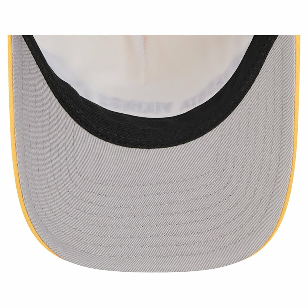 Minnesota Vikings New Era Linear A-Frame 9FORTY Adjustable Hat