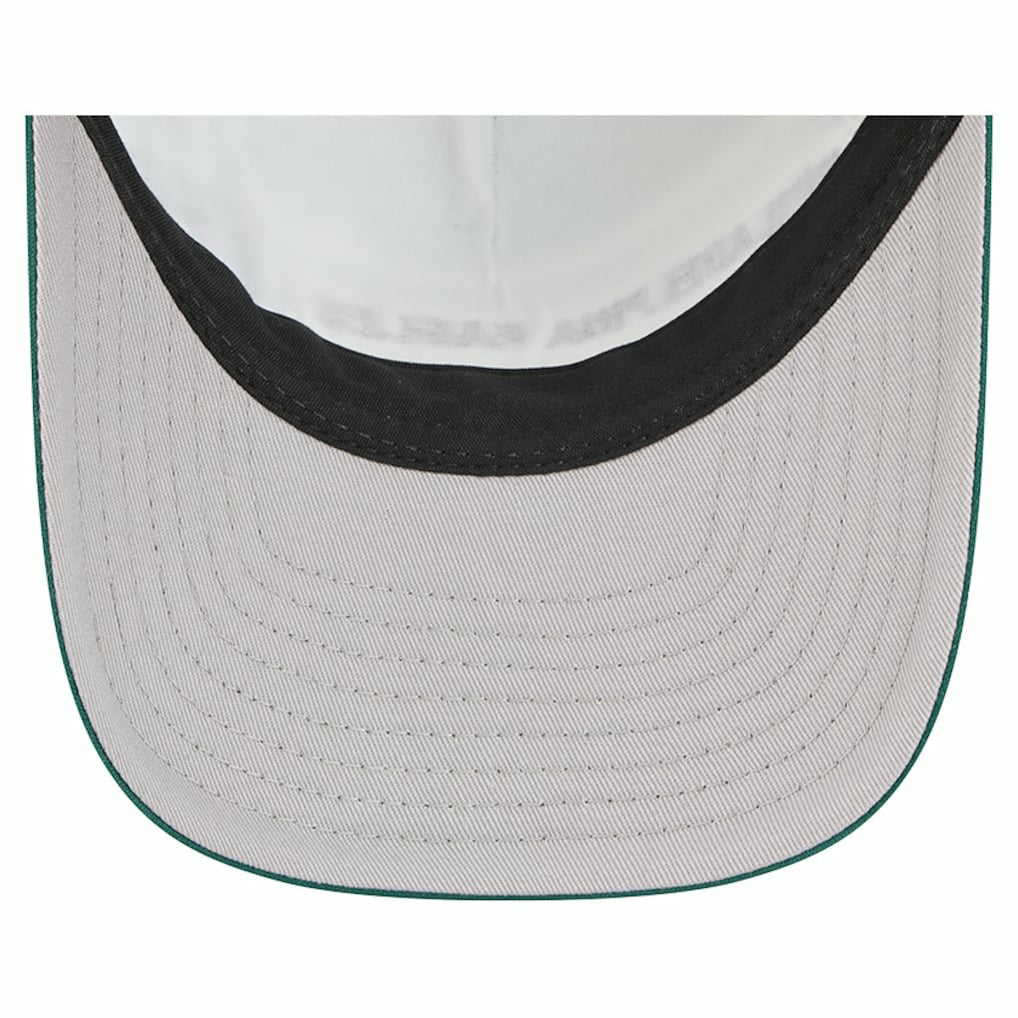Philadelphia Eagles New Era Linear A-Frame 9FORTY Adjustable Hat