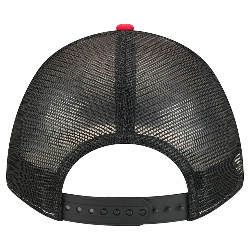 San Francisco 49ers New Era Linear A-Frame 9FORTY Adjustable Hat