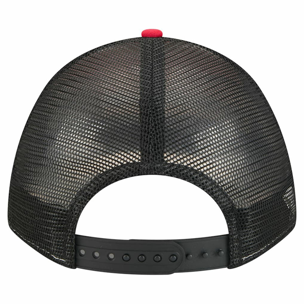 San Francisco 49ers New Era Linear A-Frame 9FORTY Adjustable Hat