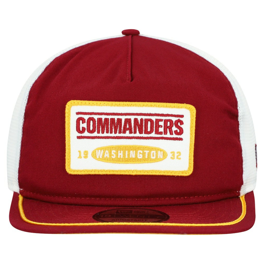 Washington Commanders New Era Patch 19TWENTY Adjustable Hat