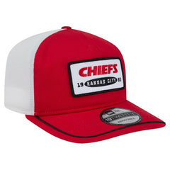 Kansas City Chiefs New Era Patch 19TWENTY Adjustable Hat