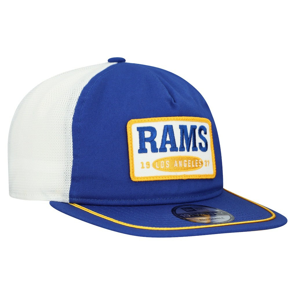 Los Angeles Rams New Era Patch 19TWENTY Adjustable Hat