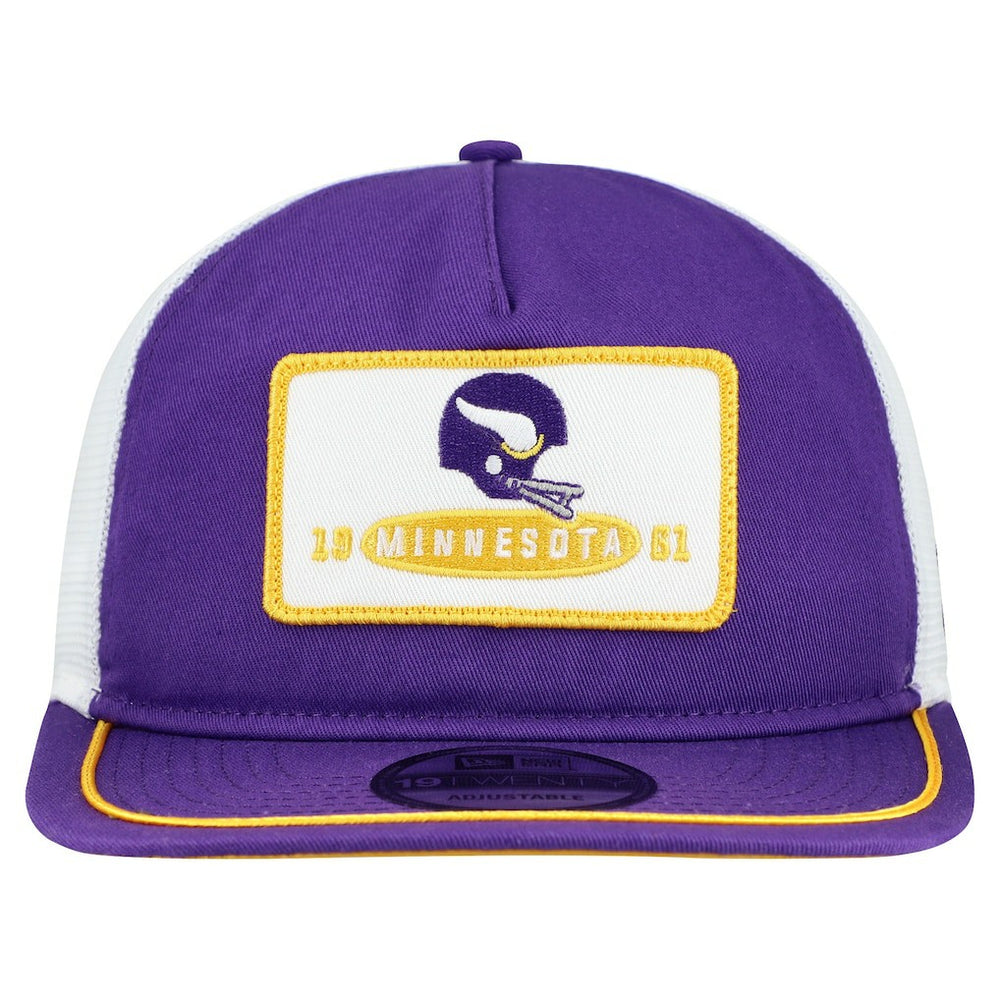 Minnesota Vikings New Era Patch 19TWENTY Adjustable Hat