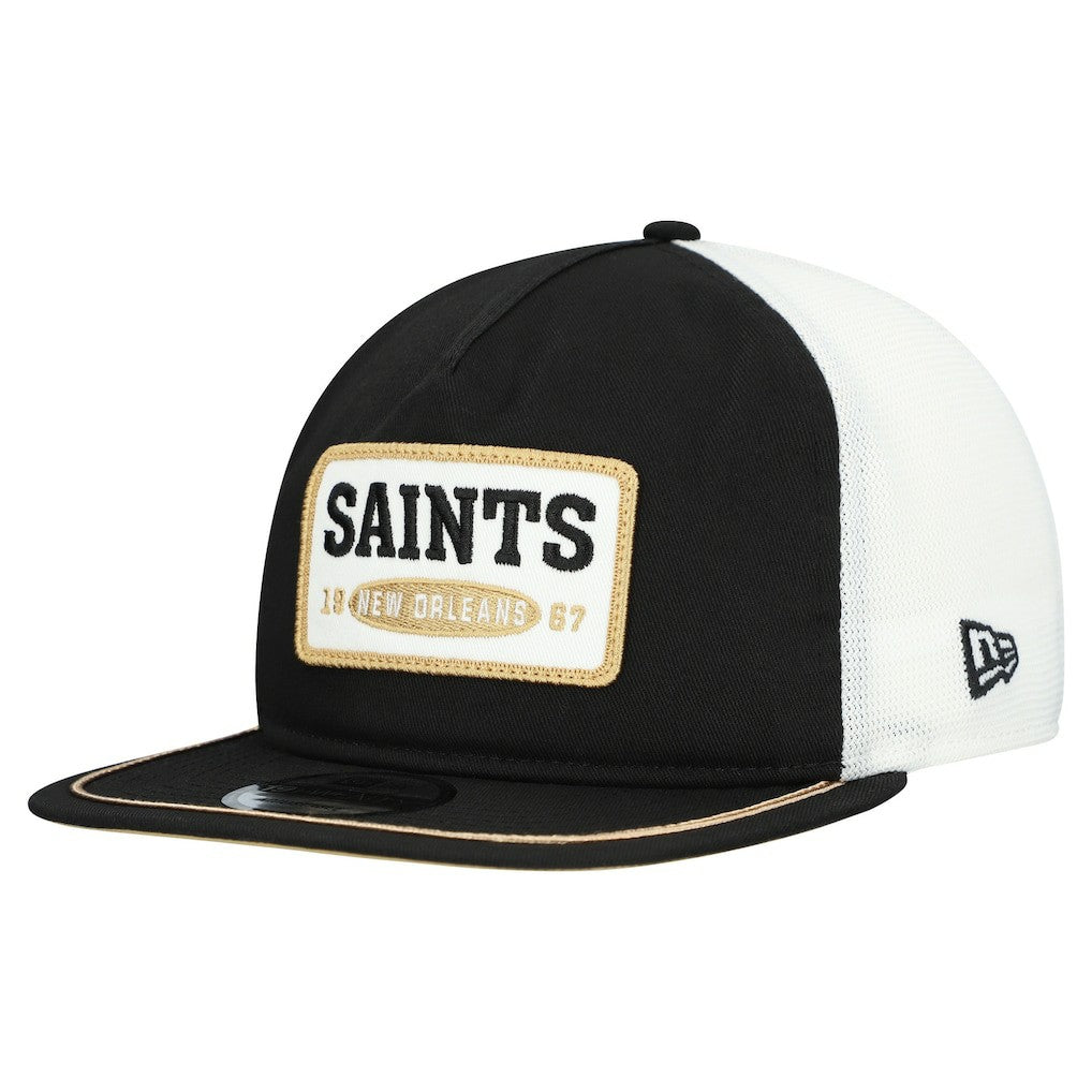New Orleans Saints New Era Patch 19TWENTY Adjustable Hat