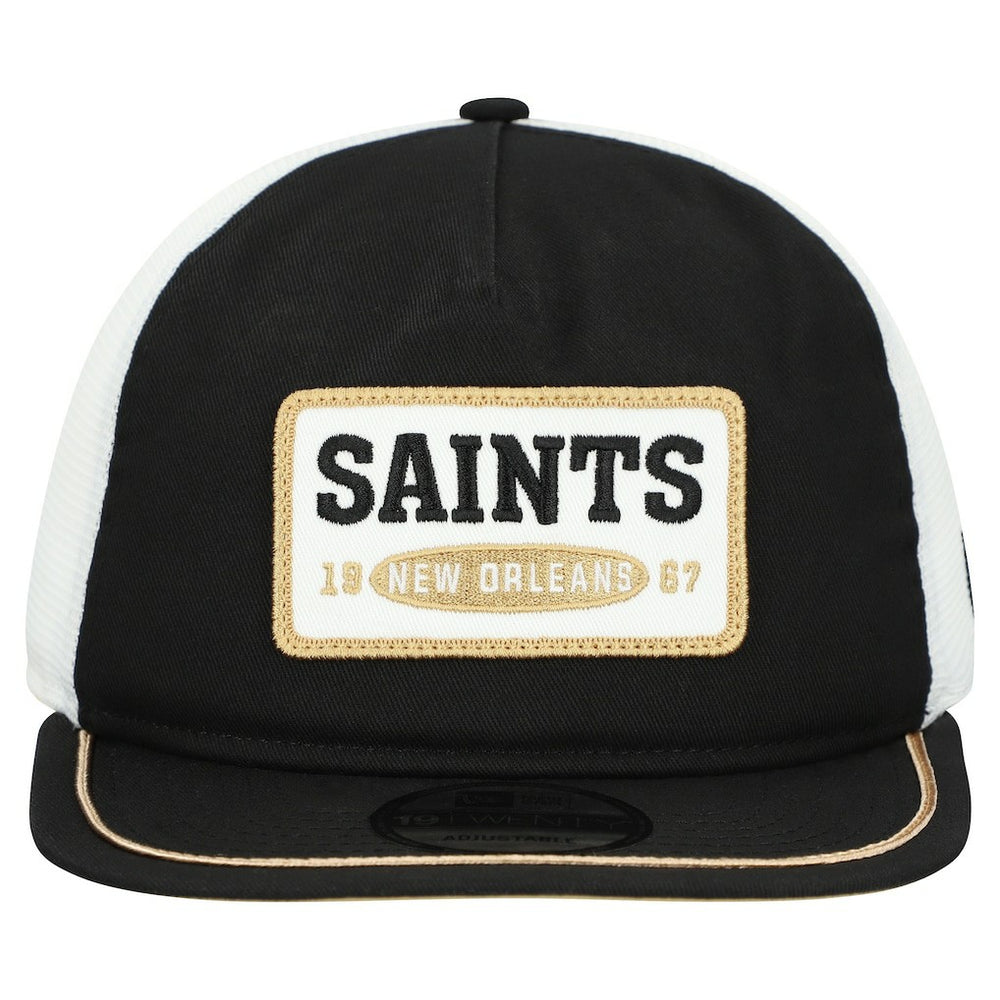 New Orleans Saints New Era Patch 19TWENTY Adjustable Hat