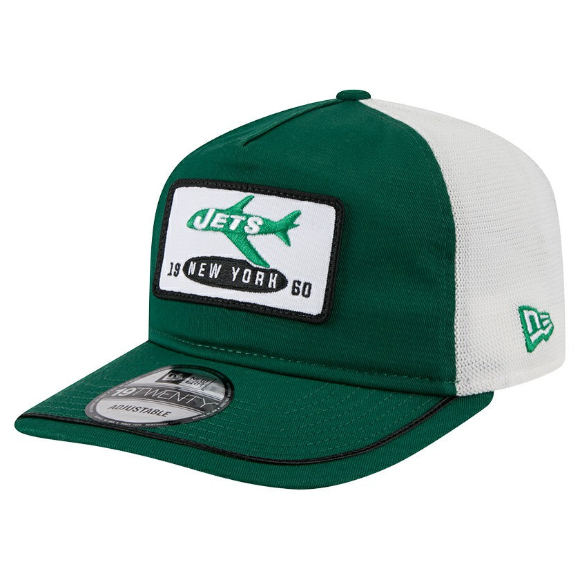 New York Jets New Era Patch 19TWENTY Adjustable Hat