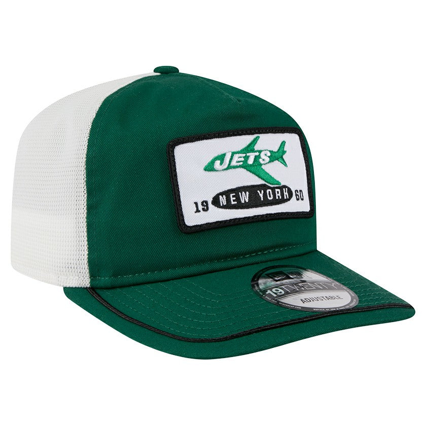 New York Jets New Era Patch 19TWENTY Adjustable Hat