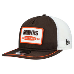 Cleveland Browns New Era Patch 19TWENTY Adjustable Hat