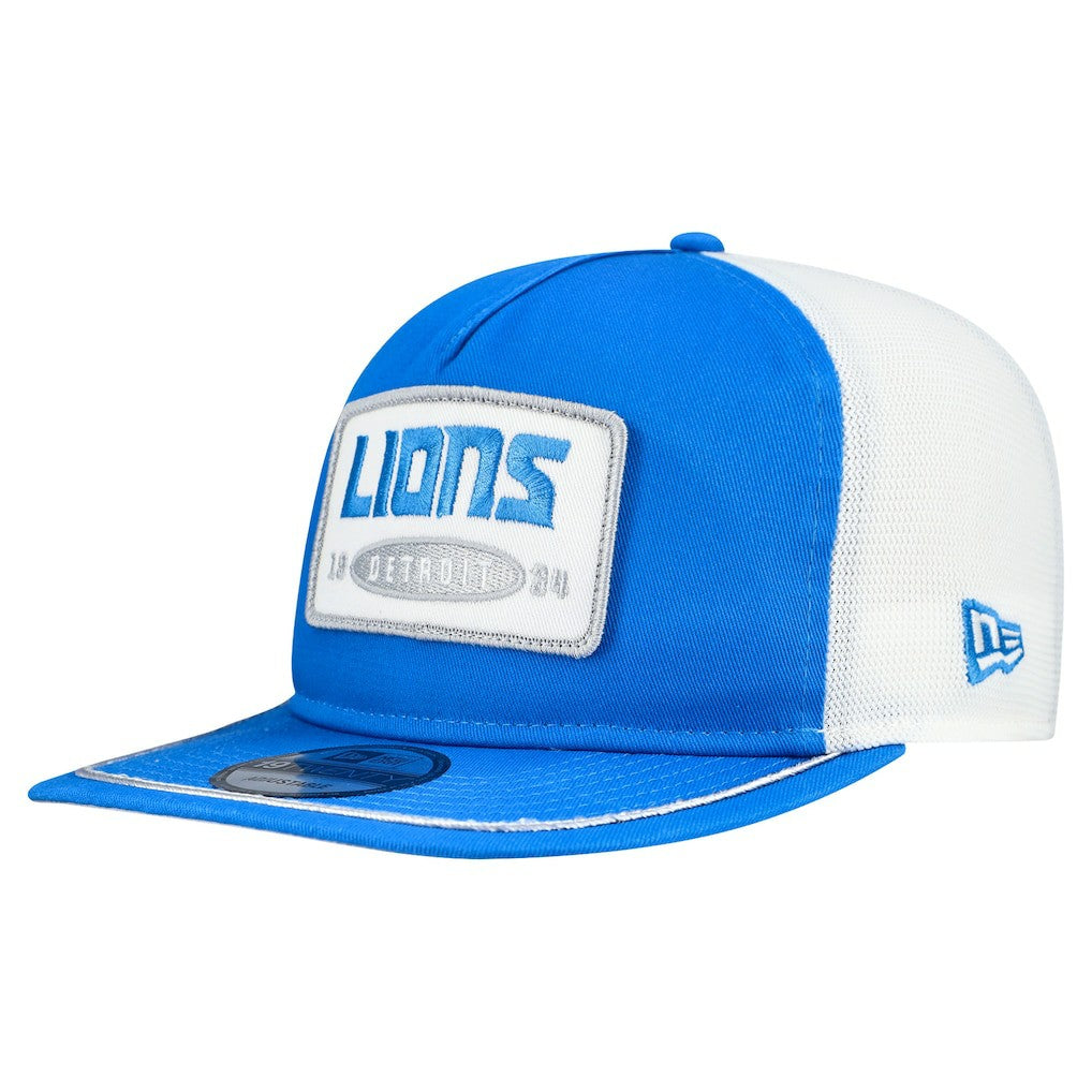 Detroit Lions New Era Patch 19TWENTY Adjustable Hat