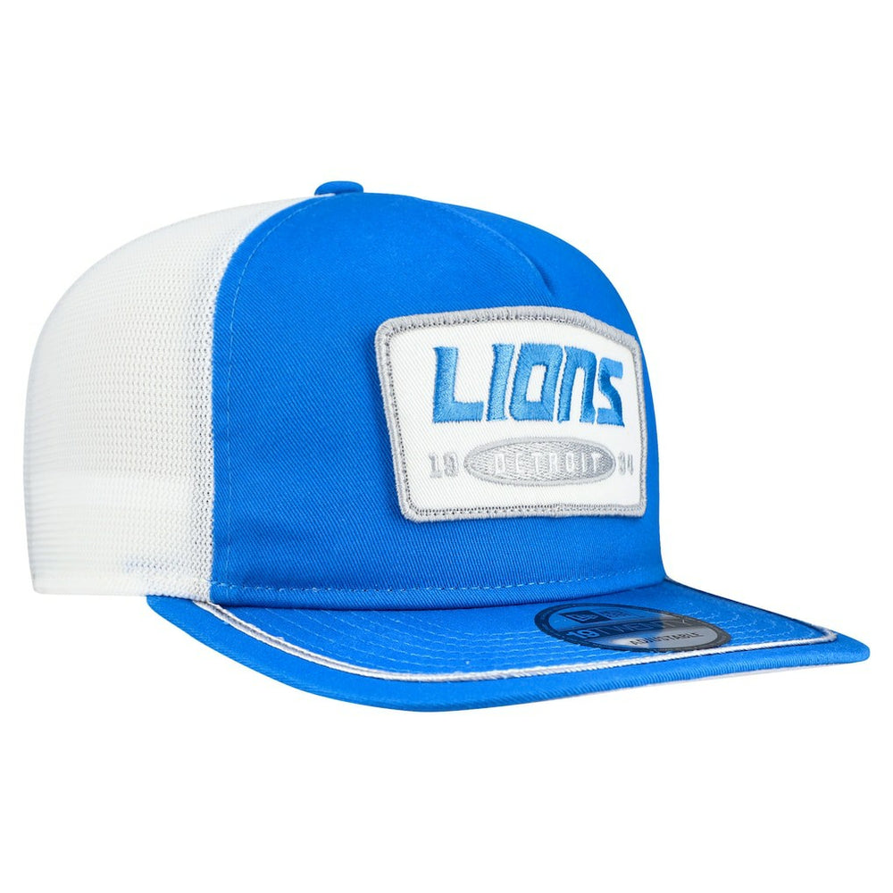 Detroit Lions New Era Patch 19TWENTY Adjustable Hat