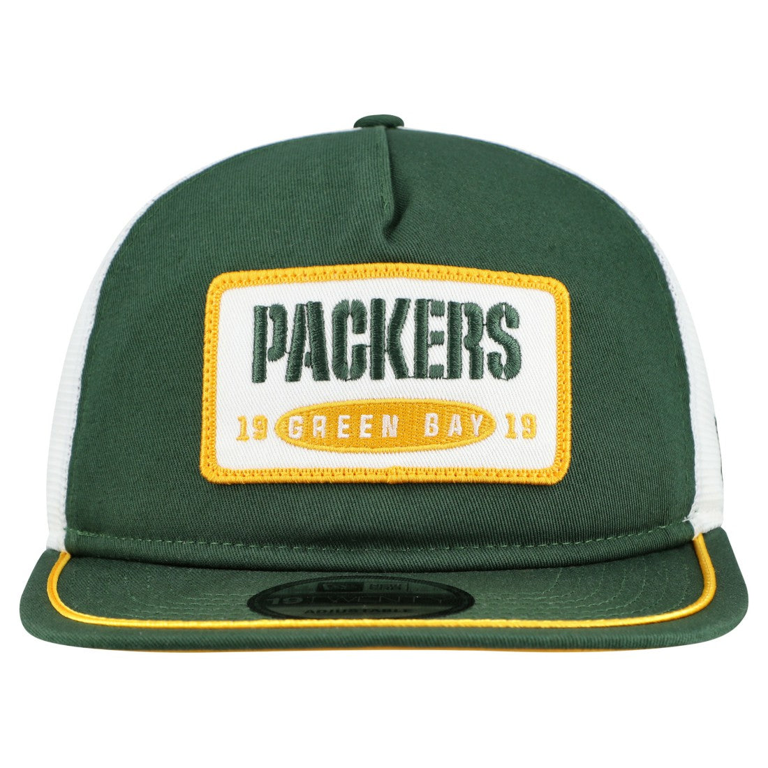Green Bay Packers New Era Patch 19TWENTY Adjustable Hat
