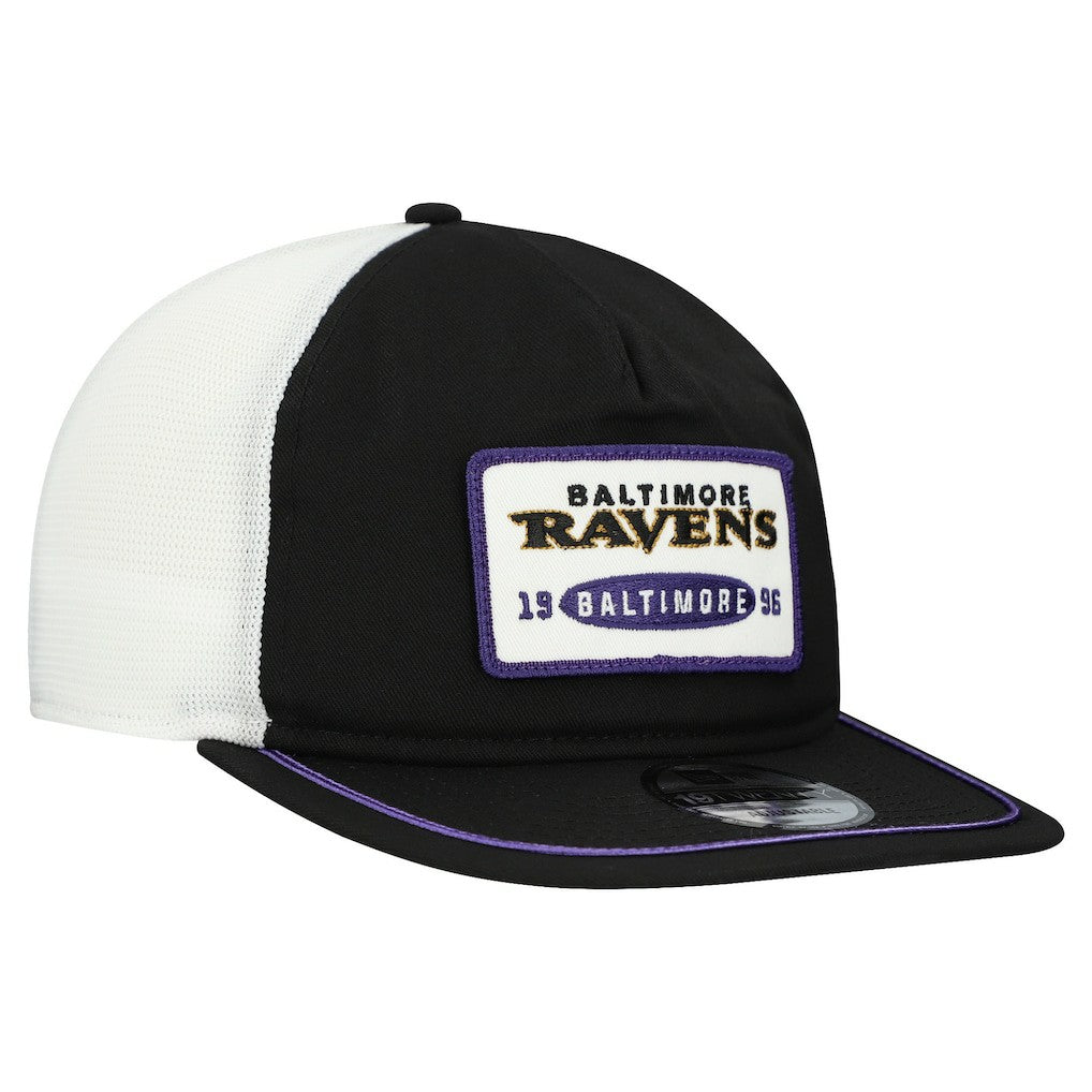 Baltimore Ravens New Era Patch 19TWENTY Adjustable Hat