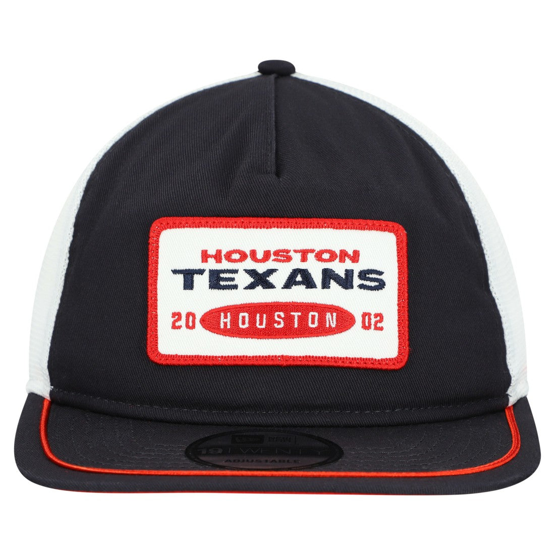 Houston Texans New Era Patch 19TWENTY Adjustable Hat