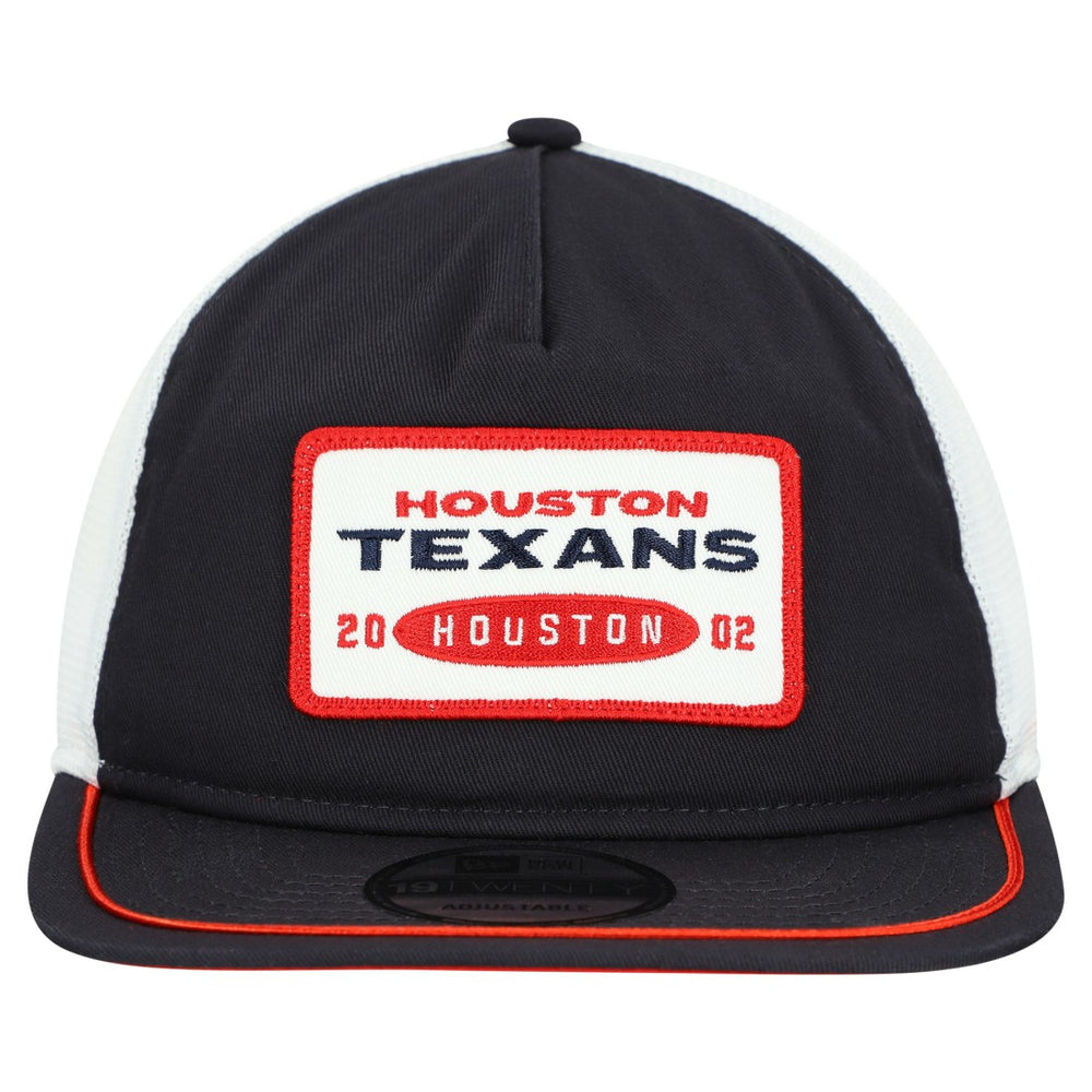 Houston Texans New Era Patch 19TWENTY Adjustable Hat