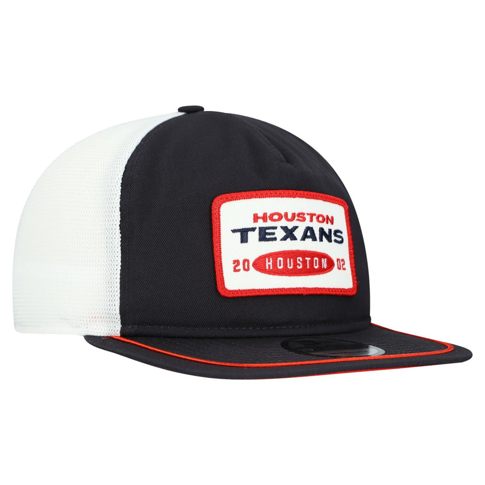 Houston Texans New Era Patch 19TWENTY Adjustable Hat