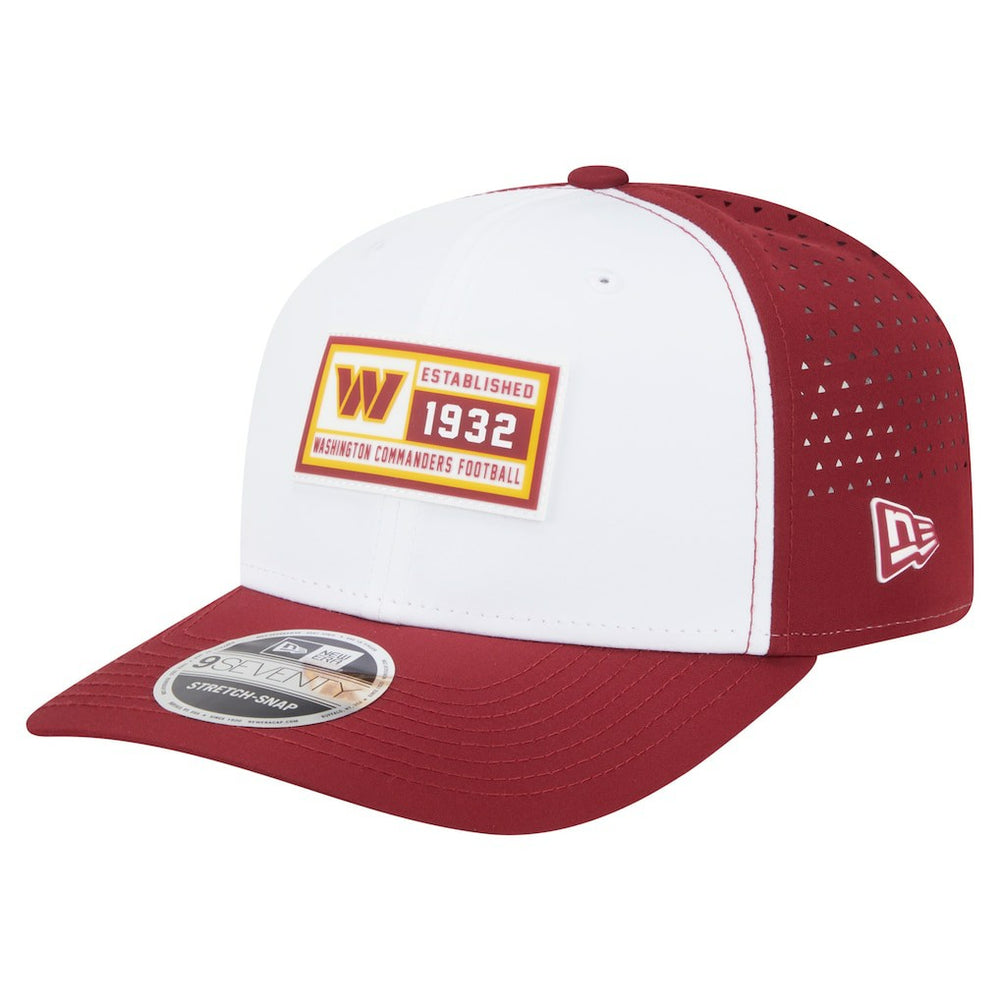 Washington Commanders New Era Established Patch 9SEVENTY Adjustable Hat