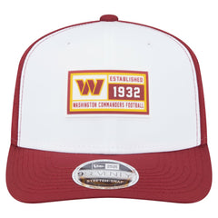 Washington Commanders New Era Established Patch 9SEVENTY Adjustable Hat