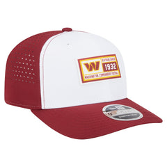 Washington Commanders New Era Established Patch 9SEVENTY Adjustable Hat