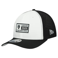Las Vegas Raiders New Era Established Patch 9SEVENTY Adjustable Hat