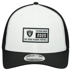 Las Vegas Raiders New Era Established Patch 9SEVENTY Adjustable Hat