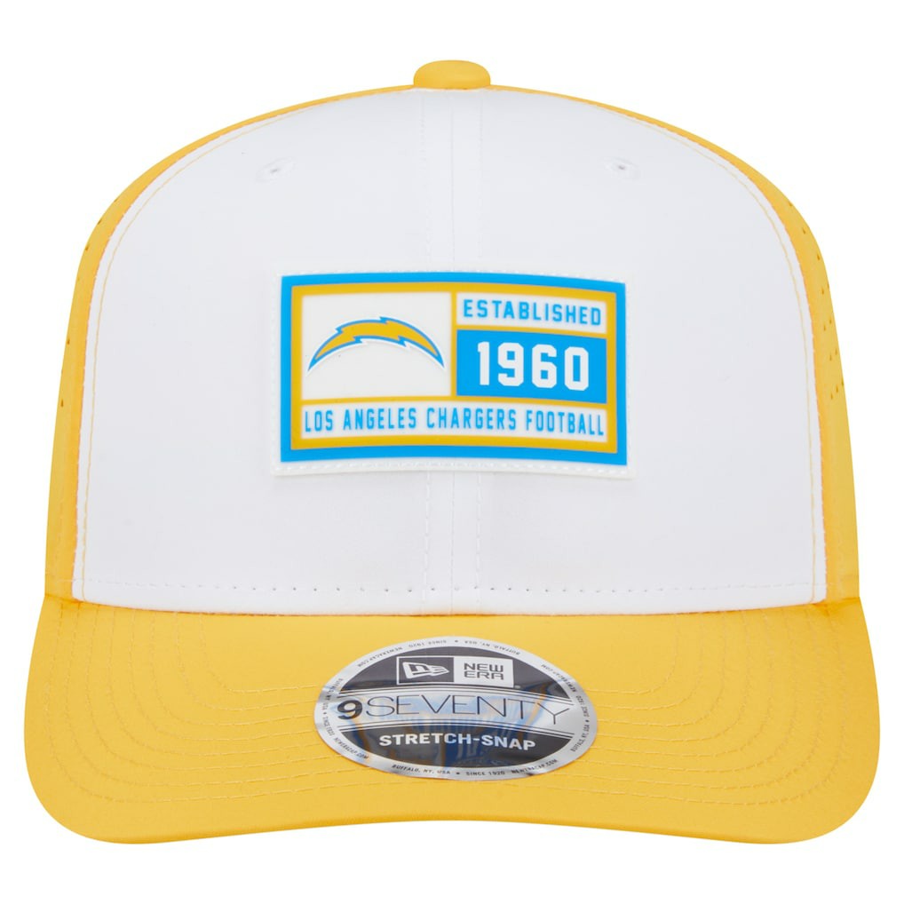 Los Angeles Chargers New Era Established Patch 9SEVENTY Adjustable Hat