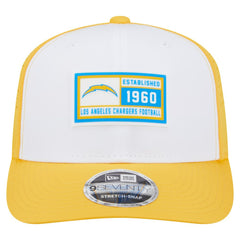 Los Angeles Chargers New Era Established Patch 9SEVENTY Adjustable Hat