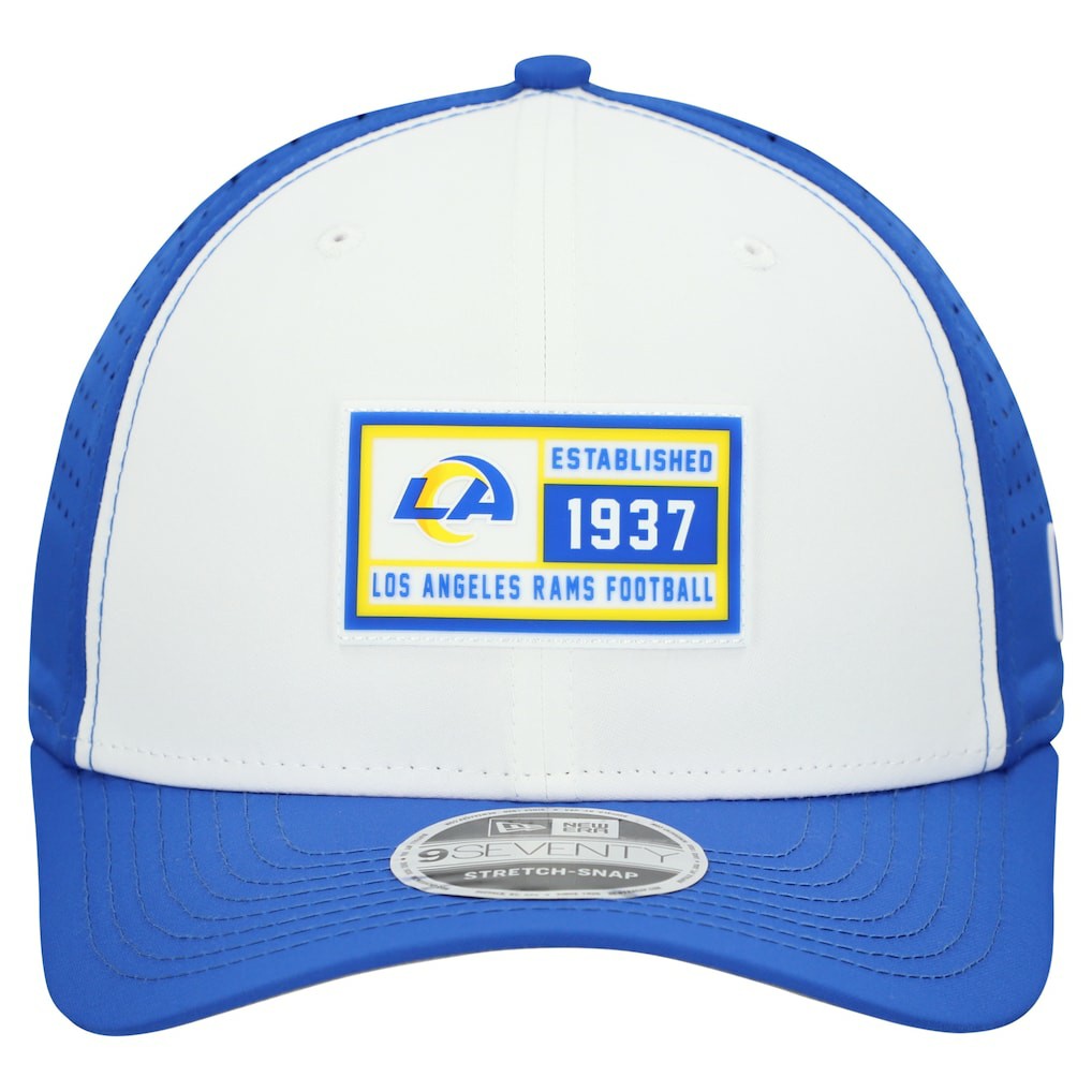 Los Angeles Rams New Era Established Patch 9SEVENTY Adjustable Hat