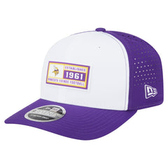 Minnesota Vikings New Era Established Patch 9SEVENTY Adjustable Hat
