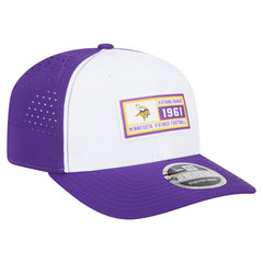 Minnesota Vikings New Era Established Patch 9SEVENTY Adjustable Hat