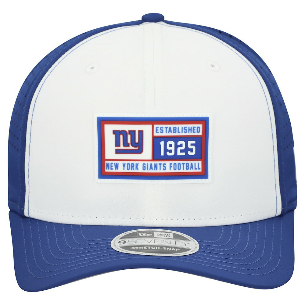 New York Giants New Era Established Patch 9SEVENTY Adjustable Hat