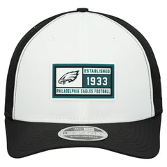 Philadelphia Eagles New Era Established Patch 9SEVENTY Adjustable Hat