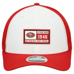 San Francisco 49ers New Era Established Patch 9SEVENTY Adjustable Hat