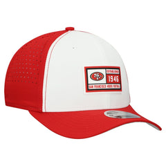 San Francisco 49ers New Era Established Patch 9SEVENTY Adjustable Hat