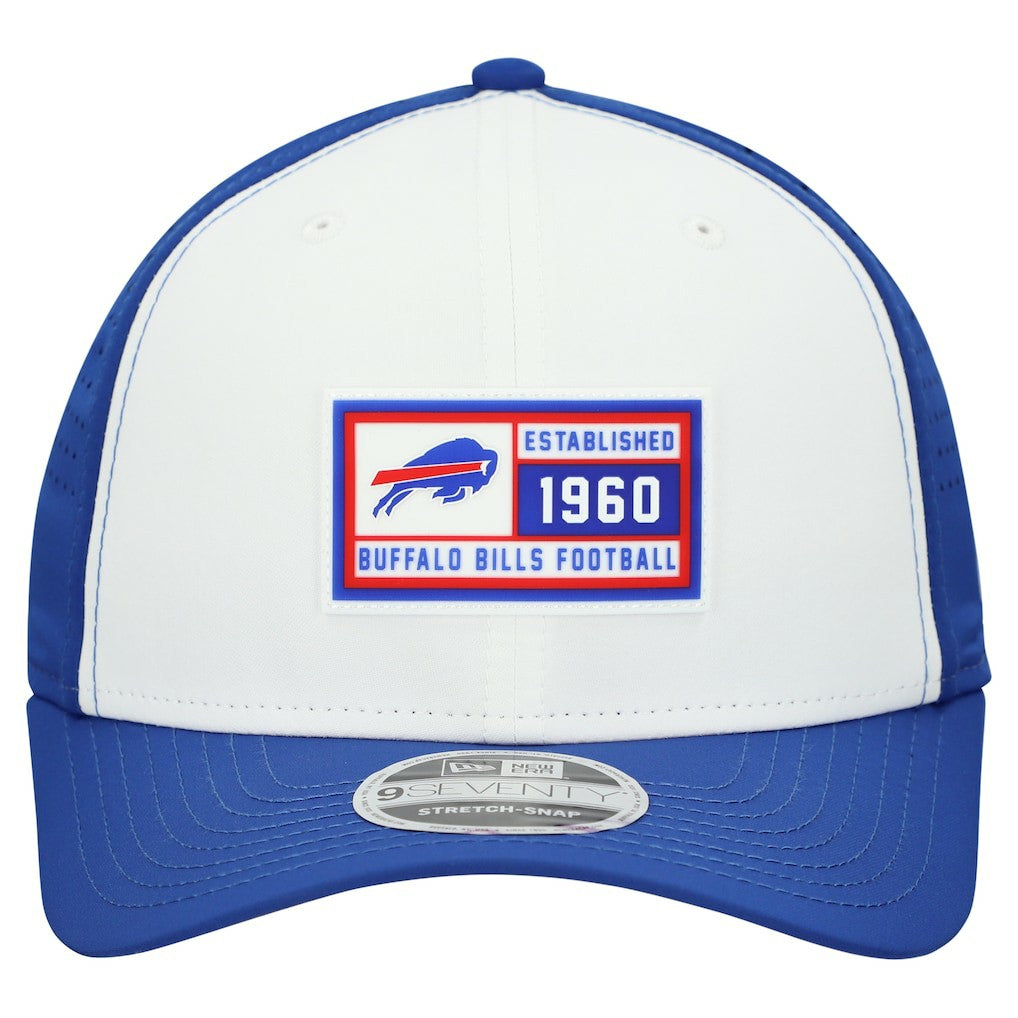 Buffalo Bills New Era Established Patch 9SEVENTY Adjustable Hat