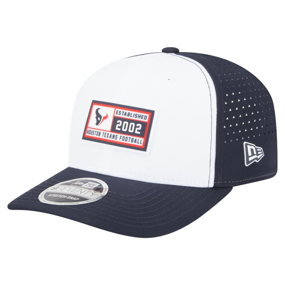 Houston Texans New Era Established Patch 9SEVENTY Adjustable Hat