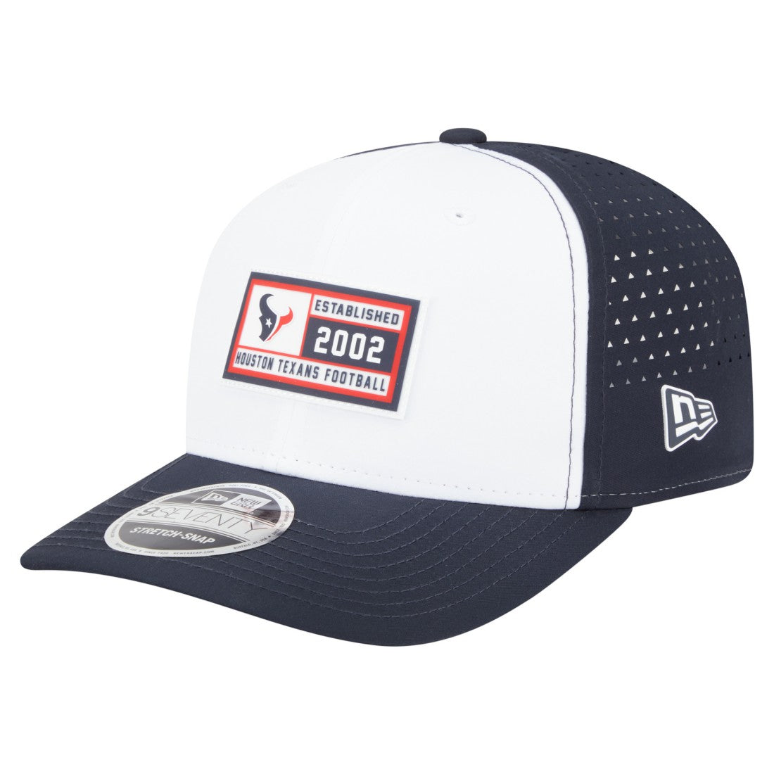Houston Texans New Era Established Patch 9SEVENTY Adjustable Hat