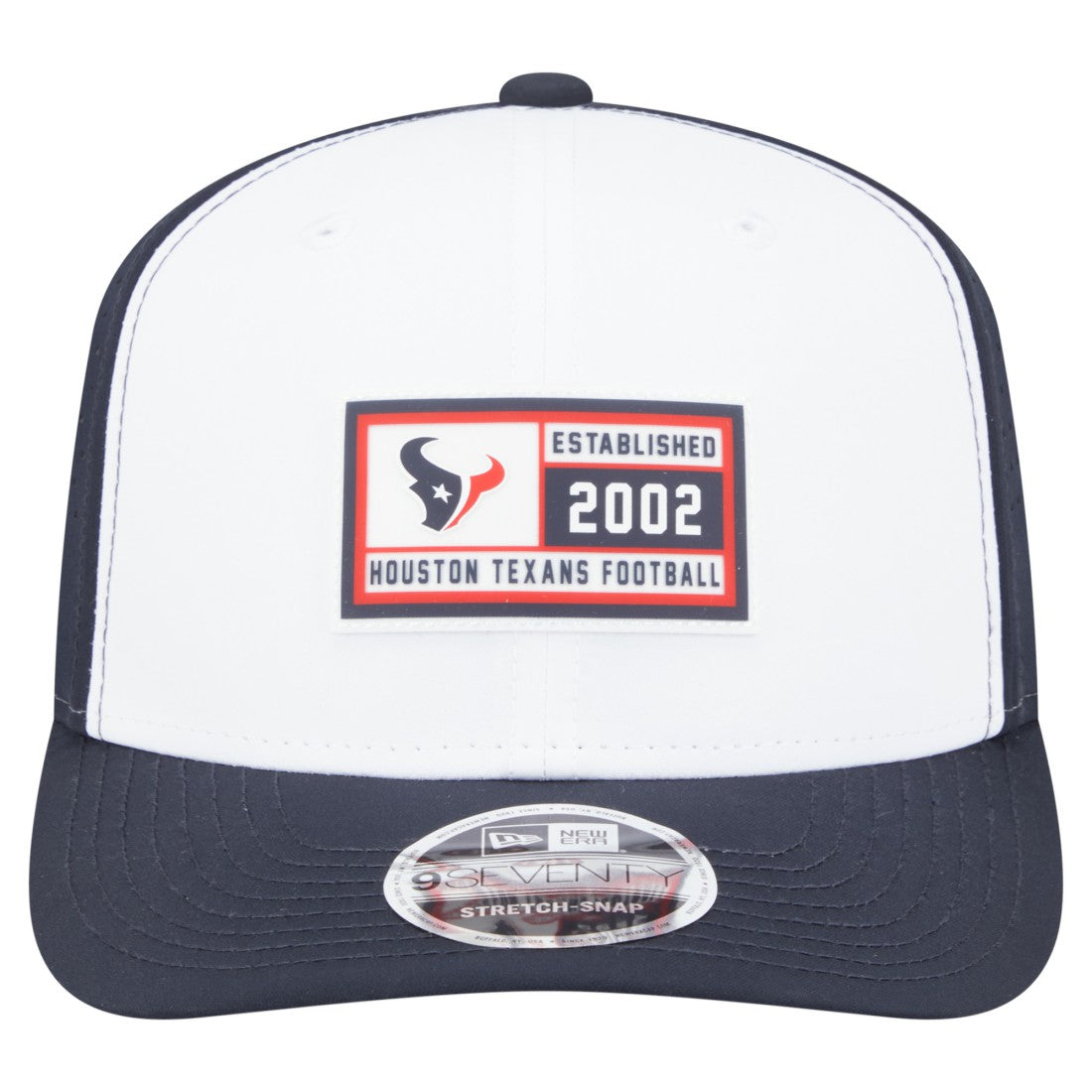 Houston Texans New Era Established Patch 9SEVENTY Adjustable Hat
