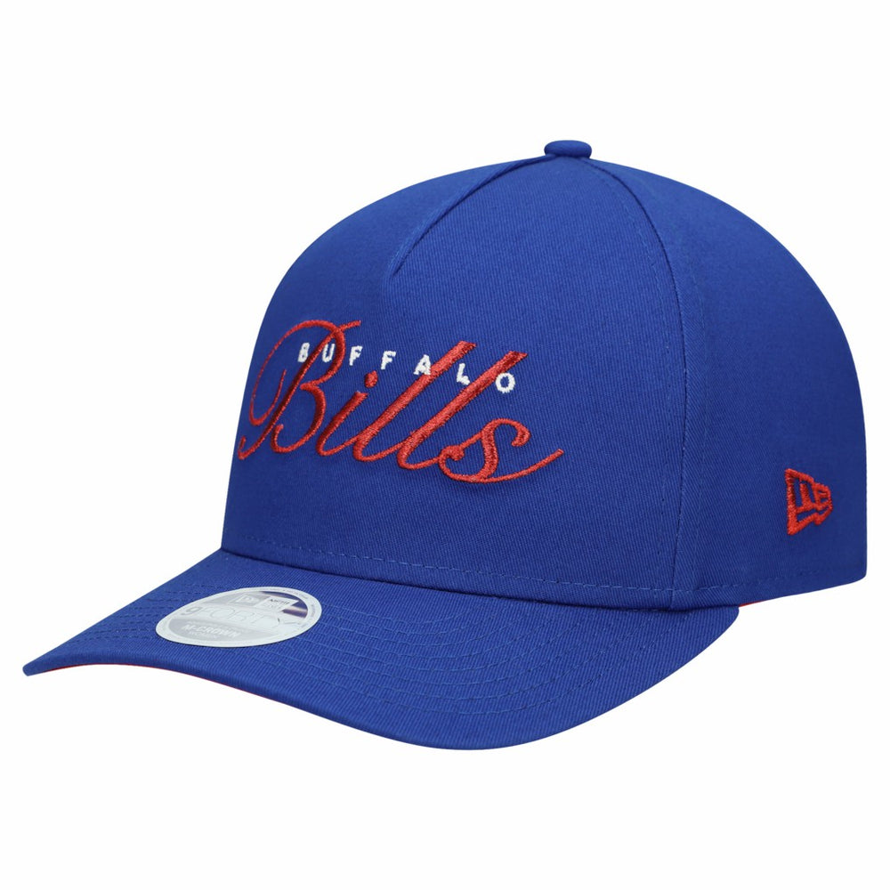 Buffalo Bills New Era Women's Metallic 9FORTY M-Crown A-Frame Adjustable Hat