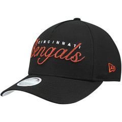 Cincinnati Bengals New Era Women's Metallic 9FORTY M-Crown A-Frame Adjustable Hat