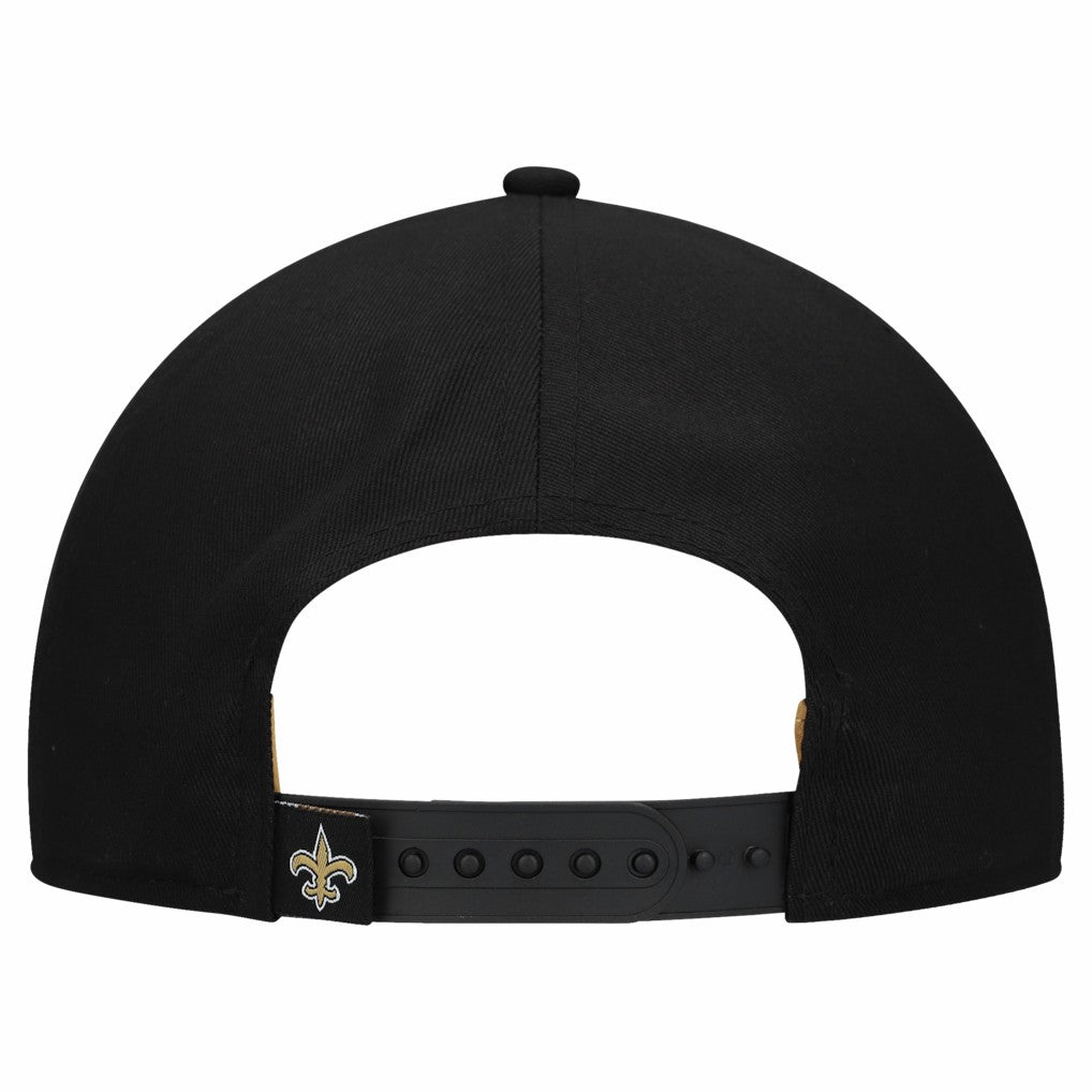 New Orleans Saints New Era Women's Metallic 9FORTY M-Crown A-Frame Adjustable Hat