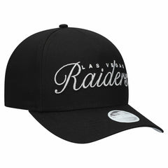 Las Vegas Raiders New Era Women's Metallic 9FORTY M-Crown A-Frame Adjustable Hat