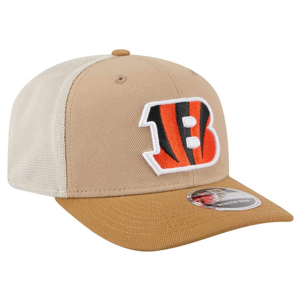 Cincinnati Bengals New Era Two-Tone Trucker 9SEVENTY Adjustable Hat