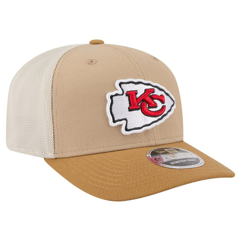 Kansas City Chiefs New Era Two-Tone Trucker 9SEVENTY Adjustable Hat