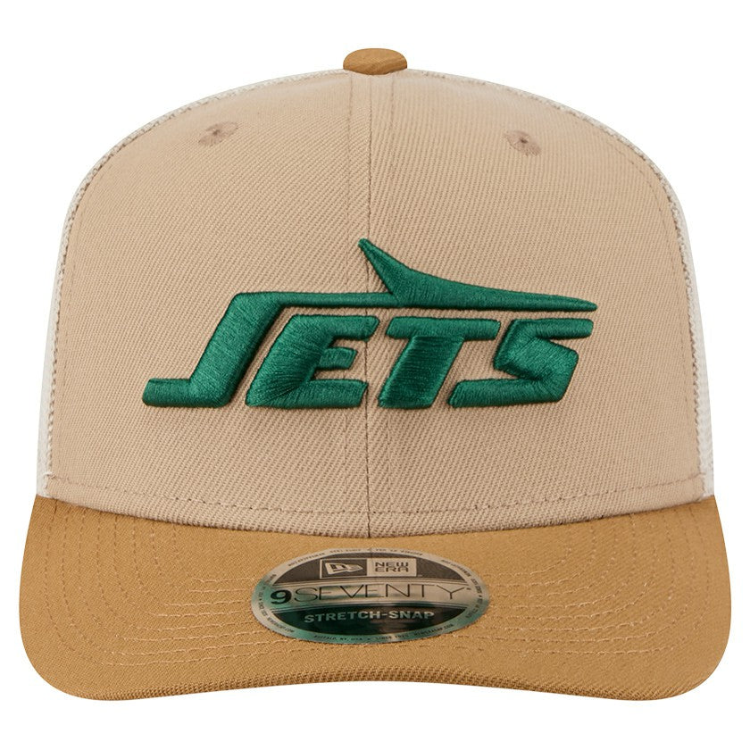 New York Jets New Era Two-Tone Trucker 9SEVENTY Adjustable Hat